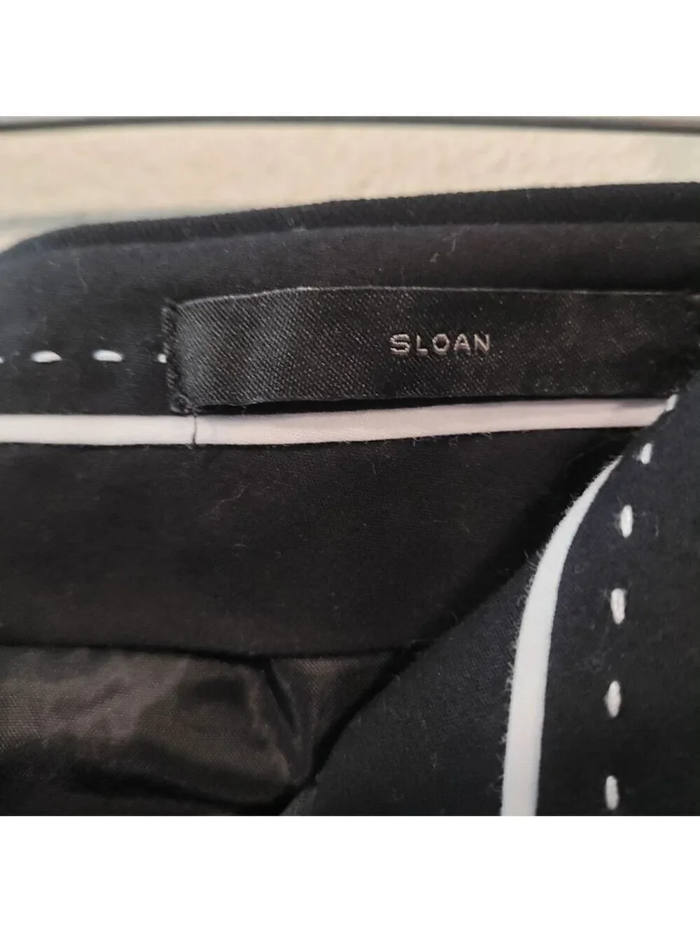 Banana Republic Women's Black Sloan Fit Trousers